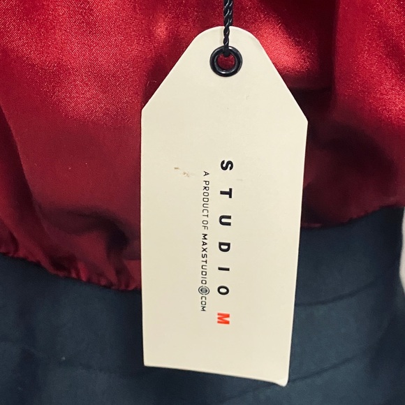 NWT Studio M Fabulous Color Block Contrast Dress - Picture 4 of 5